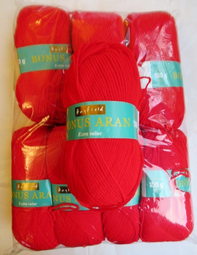 800g balls hayfield bonus aran - balls,