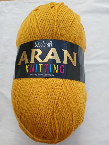 Woolcraft aran 400g ball - woolcraft,