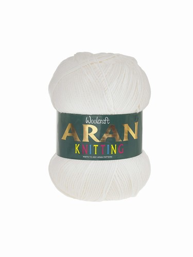 Woolcraft acrylic aran 400g - woolcraft,