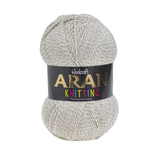 Woolcraft aran wool 75 - wool, 75%