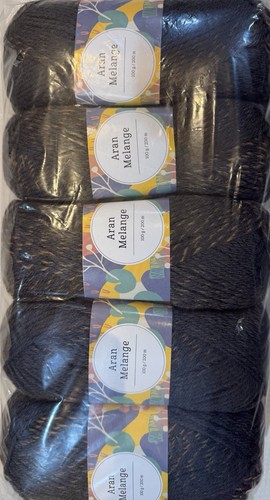 Aran melange 100g - aran, x
