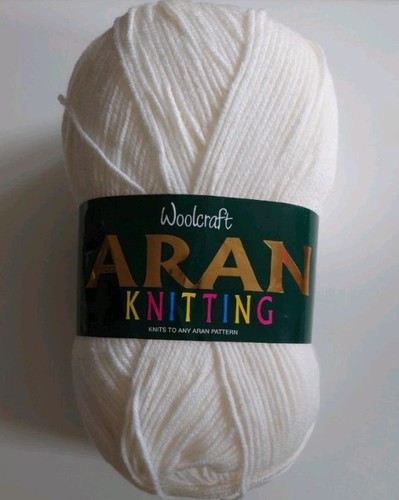 Woolcraft aran knitting yarn - woolcraft,