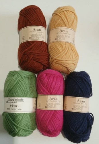 Woolyknit pure wool aran - woolyknit,