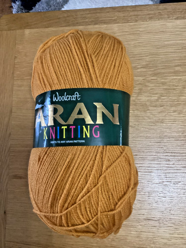 Aran wool 400g woolcraft - aran,