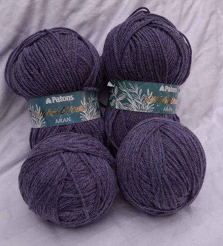 Aran wool yarn - wool/yarn, 417g