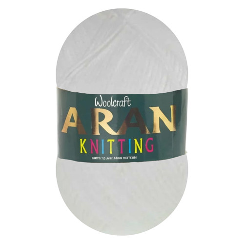 Woolcraft aran 400g - 400g, acrylic