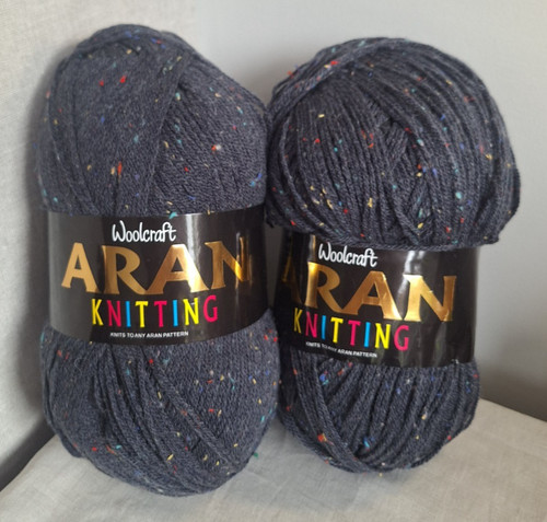 Aran knitting 400g - -, two