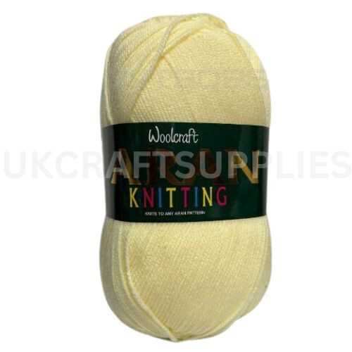 Woolcraft aran wool 400g - aran,