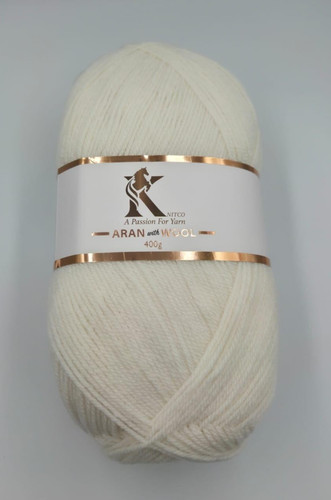 Knitco aran with wool 400g - wool,