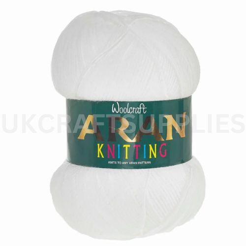 Woolcraft aran wool 400g - aran,