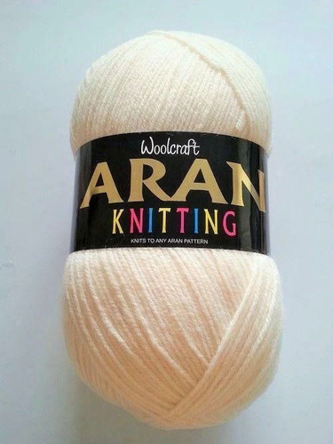 Woolcraft aran knitting yarn - woolcraft,
