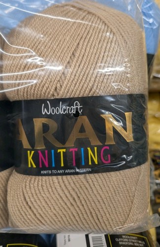 400 gram aran acrylic - 400,