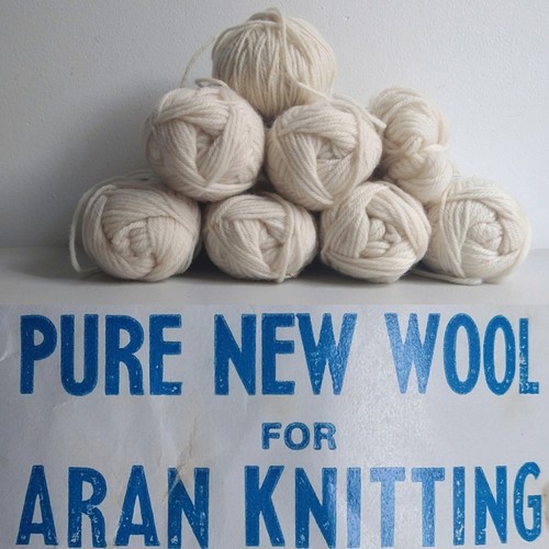 Whiteheads 50g skein aran - whiteheads,