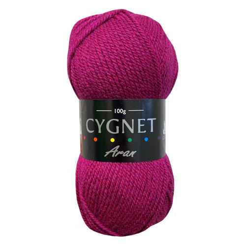 Cygnet aran acrylic knitting - acrylic,