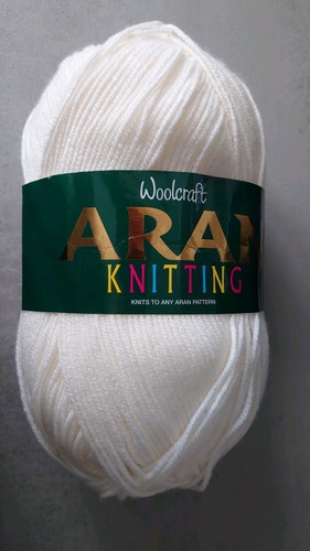 Woolcraft aran knitting yarn - woolcraft,